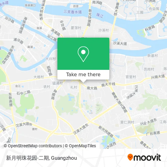 新月明珠花园-二期 map
