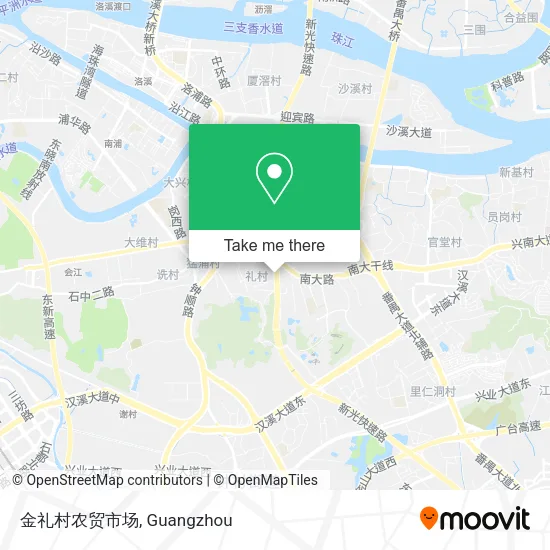 金礼村农贸市场 map