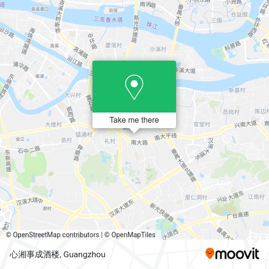 心湘事成酒楼 map