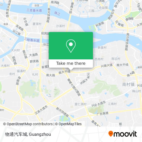 物通汽车城 map
