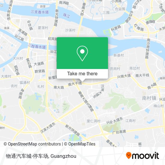 物通汽车城-停车场 map