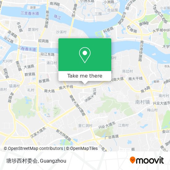 塘埗西村委会 map