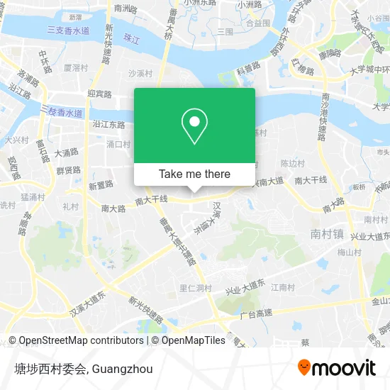 塘埗西村委会 map