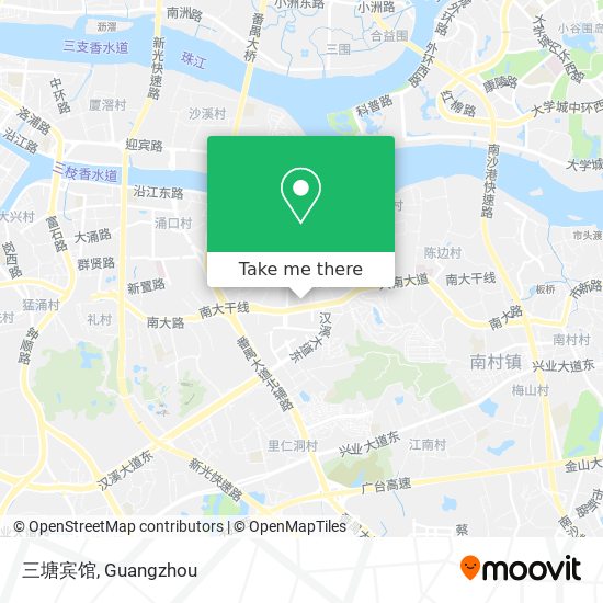 三塘宾馆 map