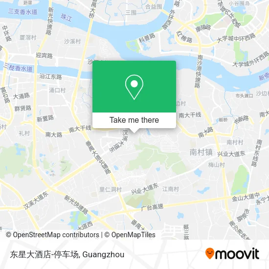 东星大酒店-停车场 map