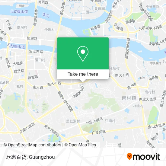 欣惠百货 map