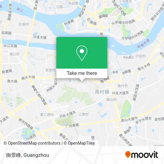御景峰 map