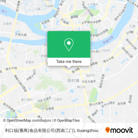 利口福(番禺)食品有限公司(西南二门) map