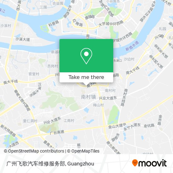 广州飞歌汽车维修服务部 map