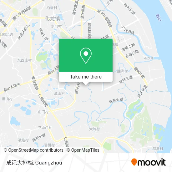 成记大排档 map