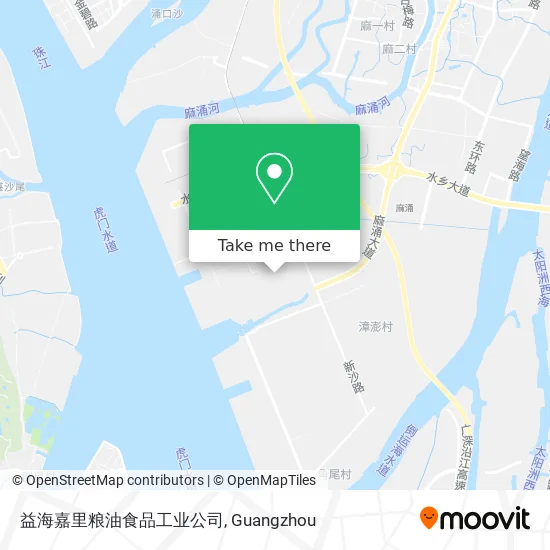 益海嘉里粮油食品工业公司 map