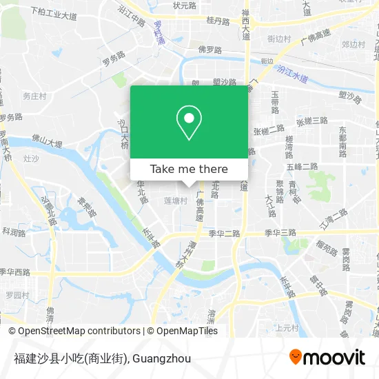 福建沙县小吃(商业街) map