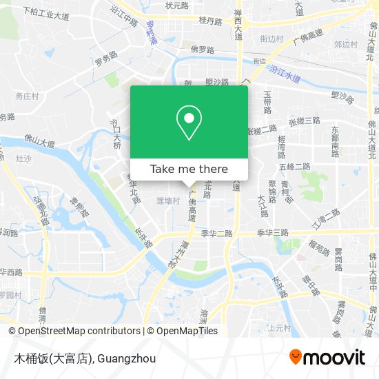 木桶饭(大富店) map