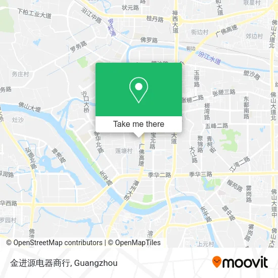 金进源电器商行 map