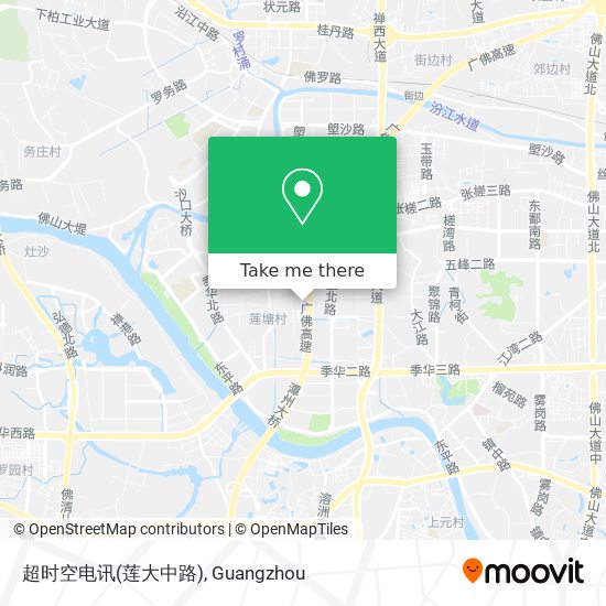 超时空电讯(莲大中路) map