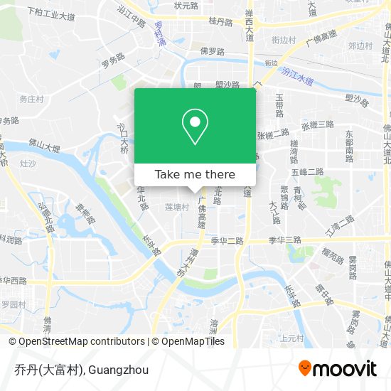 乔丹(大富村) map