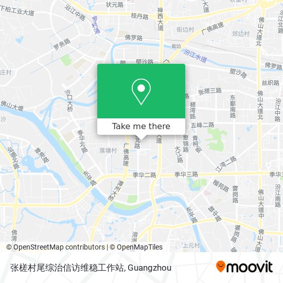 张槎村尾综治信访维稳工作站 map