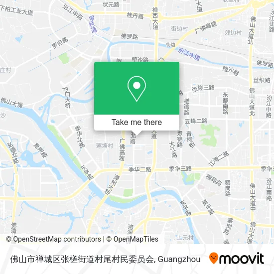 佛山市禅城区张槎街道村尾村民委员会 map