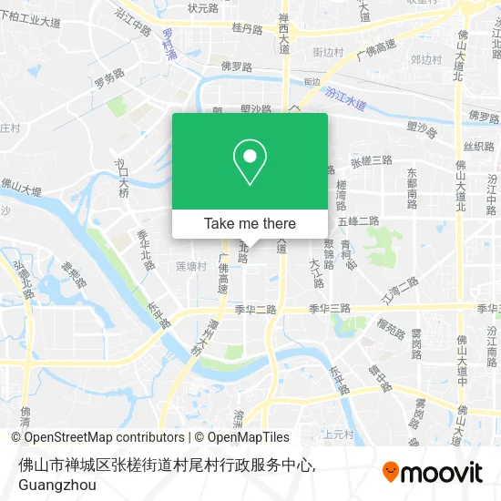 佛山市禅城区张槎街道村尾村行政服务中心 map