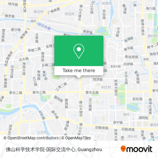 佛山科学技术学院-国际交流中心 map