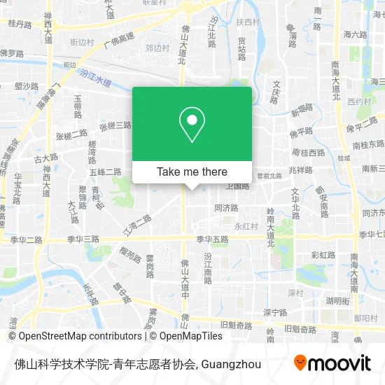 佛山科学技术学院-青年志愿者协会 map