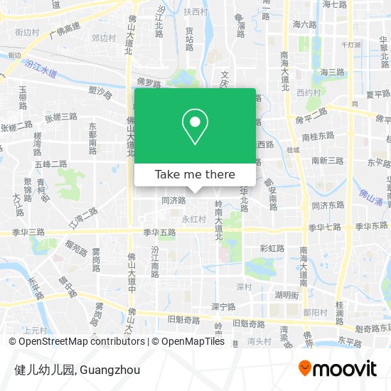 健儿幼儿园 map