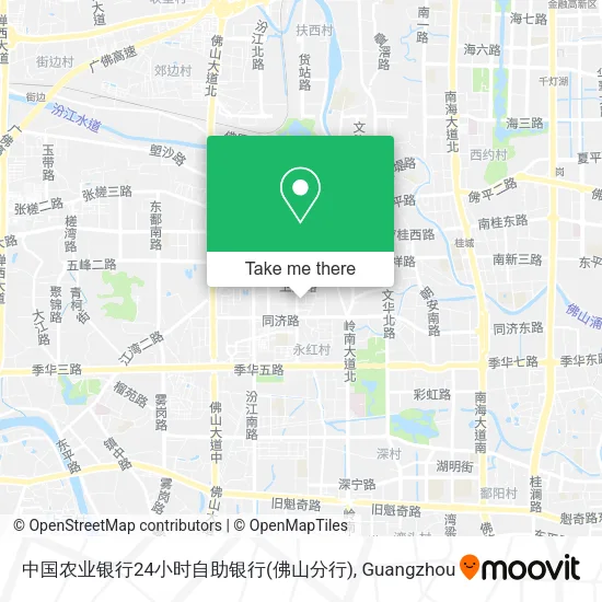 中国农业银行24小时自助银行(佛山分行) map