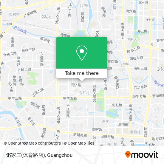 粥家庄(体育路店) map