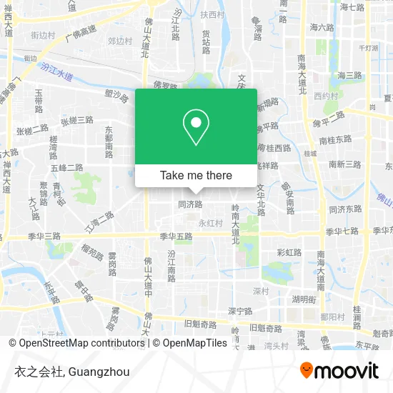 衣之会社 map