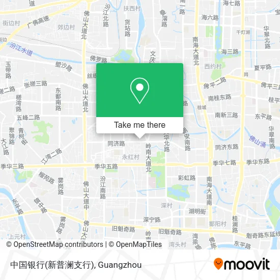 中国银行(新普澜支行) map