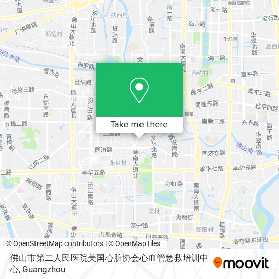 佛山市第二人民医院美国心脏协会心血管急救培训中心 map