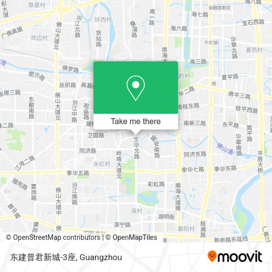 东建普君新城-3座 map