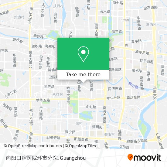向阳口腔医院环市分院 map