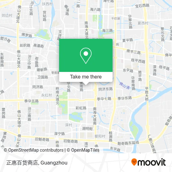 正惠百货商店 map