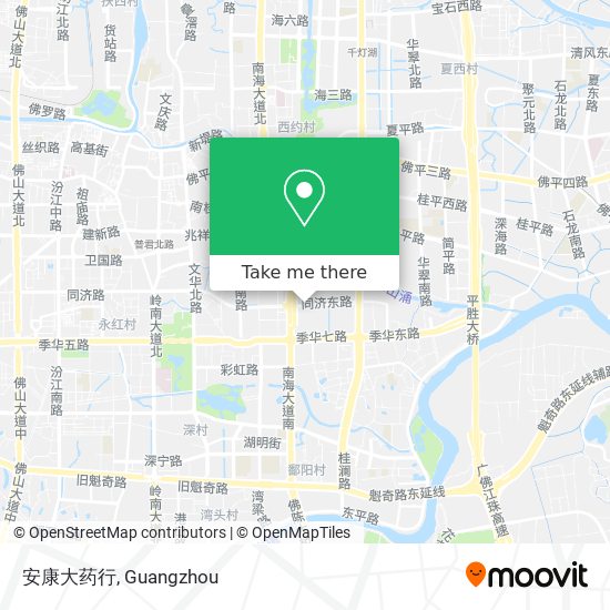 安康大药行 map