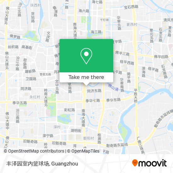 丰泽园室内篮球场 map
