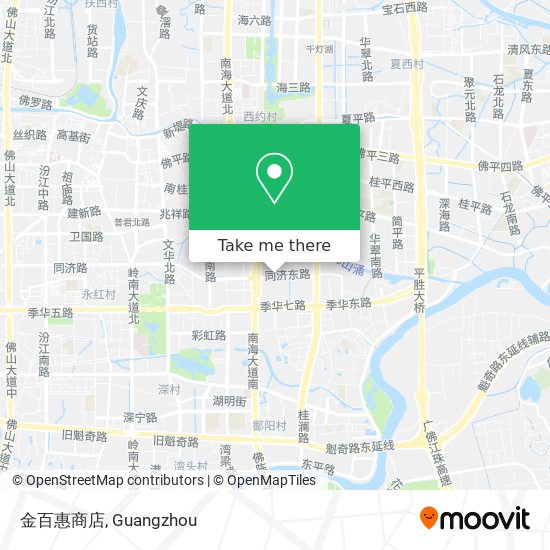 金百惠商店 map