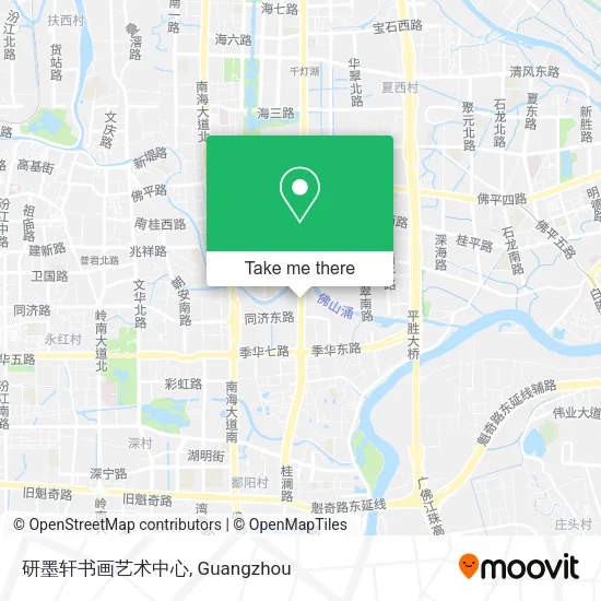 研墨轩书画艺术中心 map