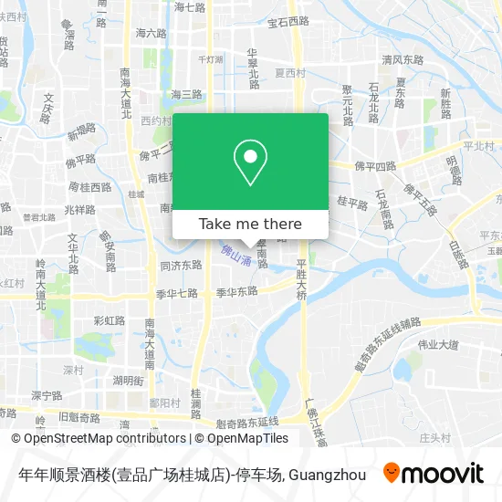 年年顺景酒楼(壹品广场桂城店)-停车场 map