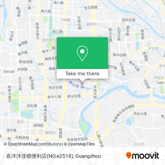 喜洋洋连锁便利店(NO.e2518) map