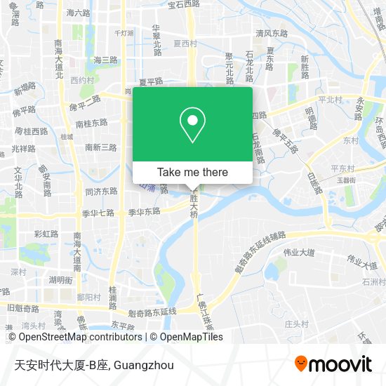 天安时代大厦-B座 map