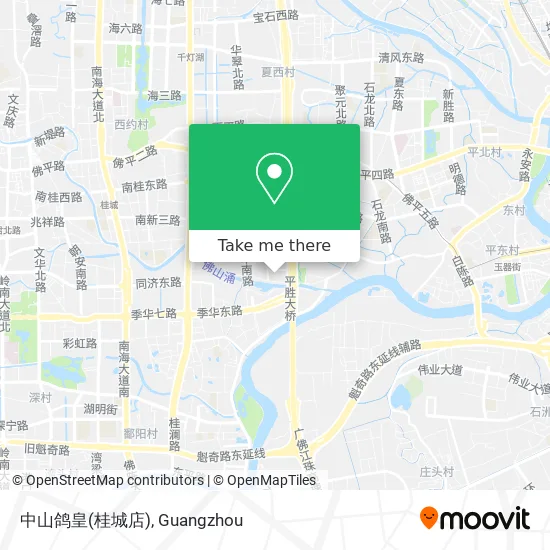 中山鸽皇(桂城店) map