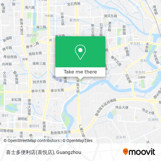 喜士多便利店(喜悦店) map