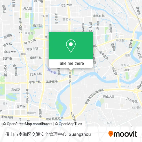 佛山市南海区交通安全管理中心 map