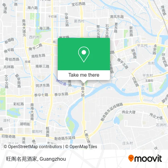 旺阁名苑酒家 map