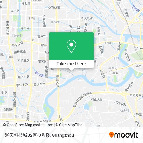 瀚天科技城B2区-3号楼 map