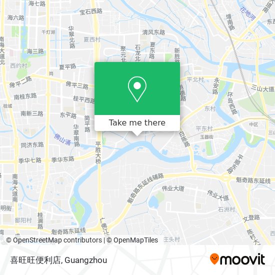 喜旺旺便利店 map