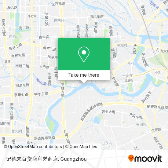 记德来百货店利岗商店 map
