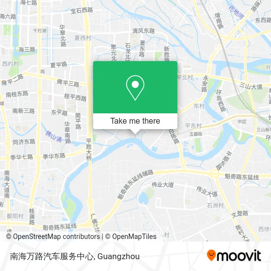 南海万路汽车服务中心 map