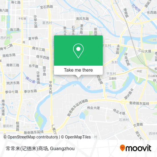 常常来(记德来)商场 map